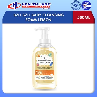 BZU BZU BABY CLEANSING FOAM LEMON (500ML)